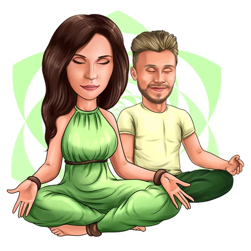 🙏 Стикер «Spiro» для Telegram