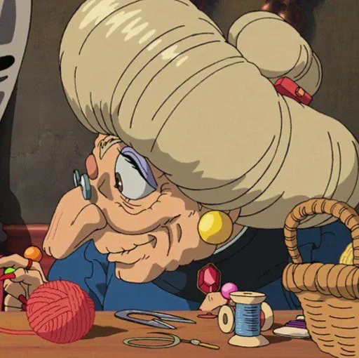 🎋 Стикер «Spirited Away play with fire» для Telegram
