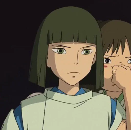 🌖 Стикер «Spirited Away play with fire» для Telegram