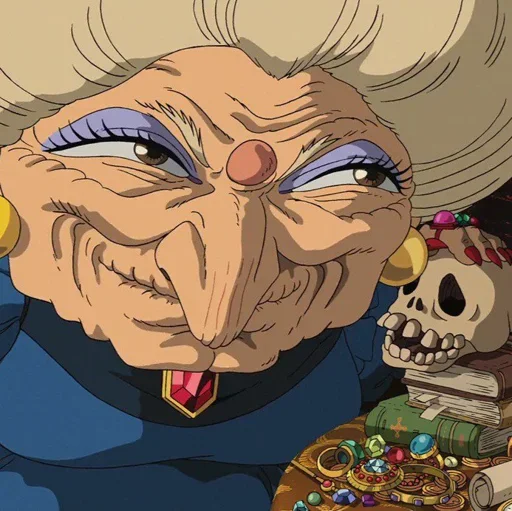 🐚 Стикер «Spirited Away play with fire» для Telegram