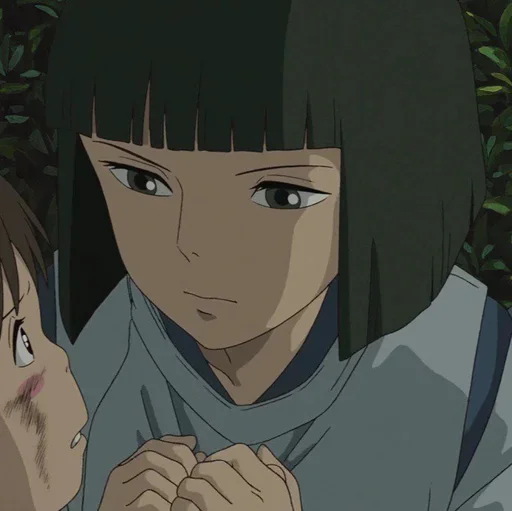 🎋 Стикер «Spirited Away play with fire» для Telegram