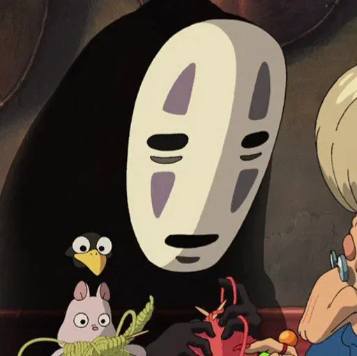 🐉 Стикер «Spirited Away play with fire» для Telegram