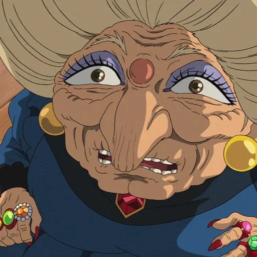 🐚 Стикер «Spirited Away play with fire» для Telegram