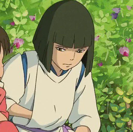 🍃 Стикер «Spirited Away play with fire» для Telegram