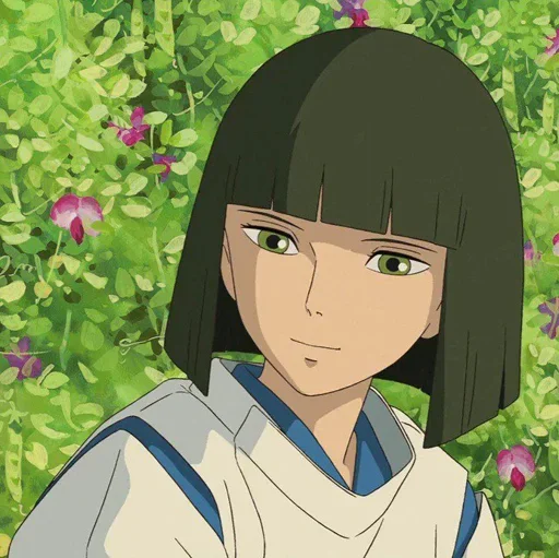 🎋 Стикер «Spirited Away play with fire» для Telegram