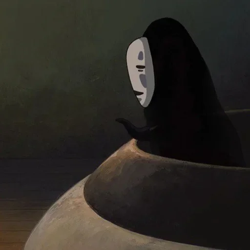 🎋 Стикер «Spirited Away play with fire» для Telegram