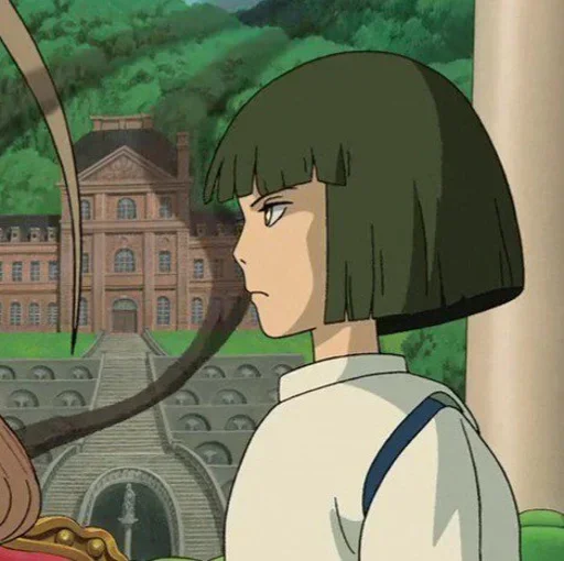 🐚 Стикер «Spirited Away play with fire» для Telegram