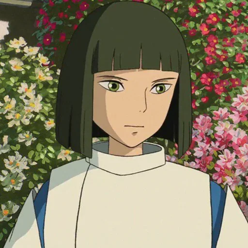 🐚 Стикер «Spirited Away play with fire» для Telegram