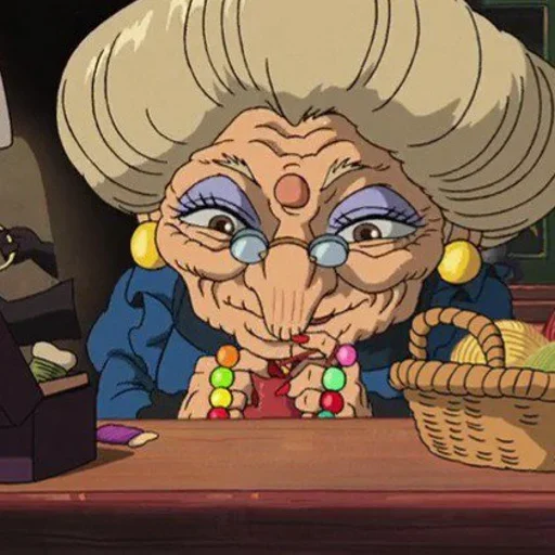 🌔 Стикер «Spirited Away play with fire» для Telegram