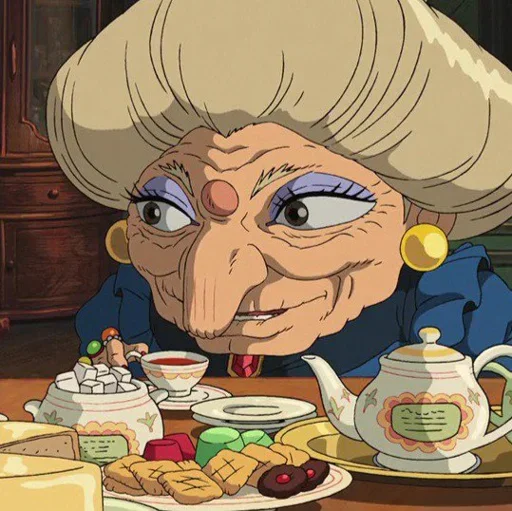 🍃 Стикер «Spirited Away play with fire» для Telegram
