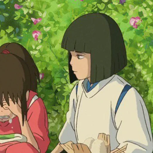 🐉 Стикер «Spirited Away play with fire» для Telegram