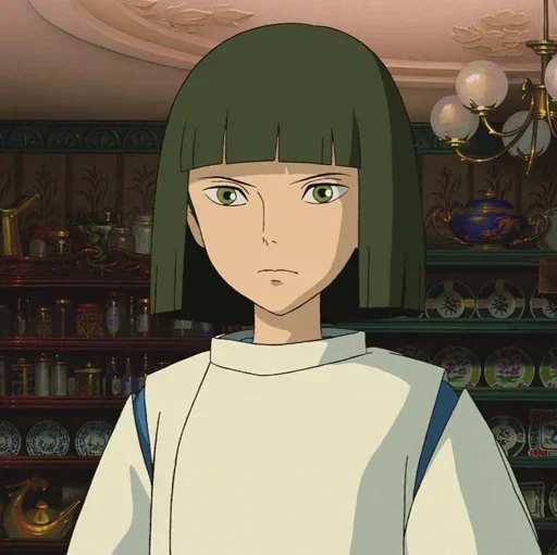 🎋 Стикер «Spirited Away play with fire» для Telegram
