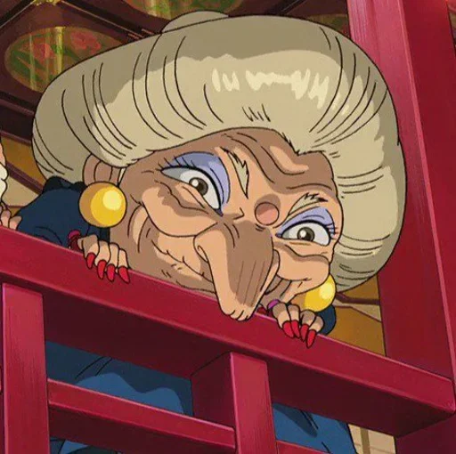 🌔 Стикер «Spirited Away play with fire» для Telegram