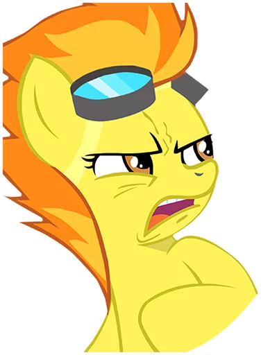😠 Стикер «Spitfire» для Telegram