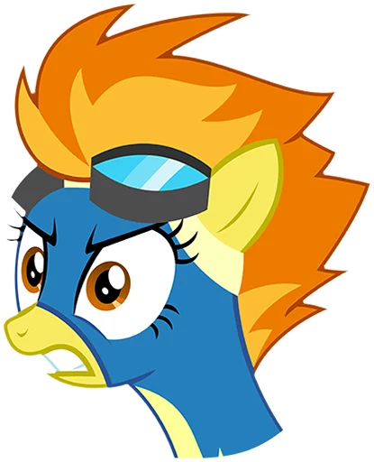 😠 Стикер «Spitfire» для Telegram