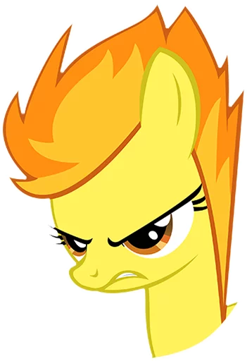 😠 Стикер «Spitfire» для Telegram