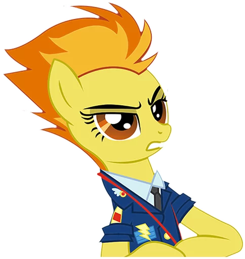 😠 Стикер «Spitfire» для Telegram
