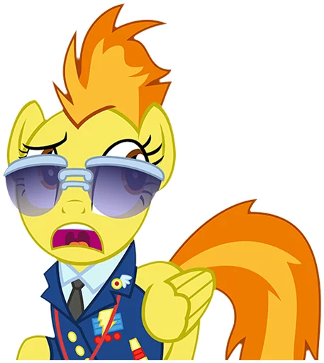 😐 Стикер «Spitfire» для Telegram