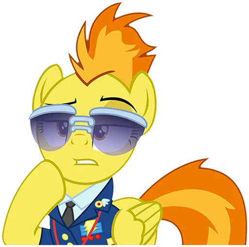 😕 Стикер «Spitfire» для Telegram