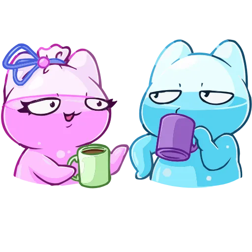 ☕️ Эмодзи «Шуршащая нежность» для Telegram