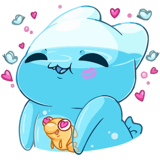 🥰 Эмодзи «Шуршащая нежность» для Telegram
