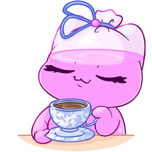 ☕️ Эмодзи «Шуршащая нежность» для Telegram
