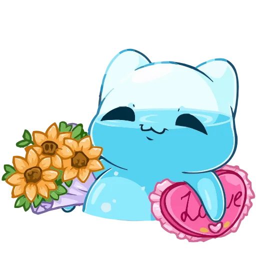 💐 Эмодзи «Шуршащая нежность» для Telegram