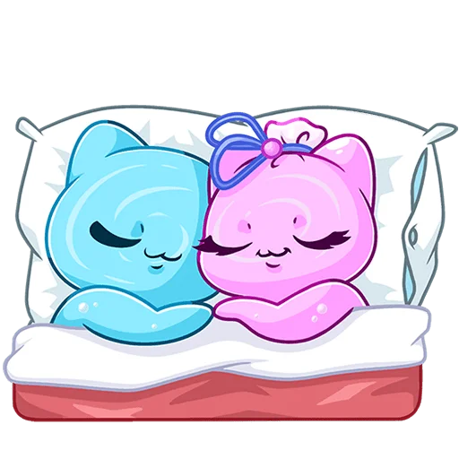 😴 Стикер «Шуршащая нежность Без Текста» для Telegram