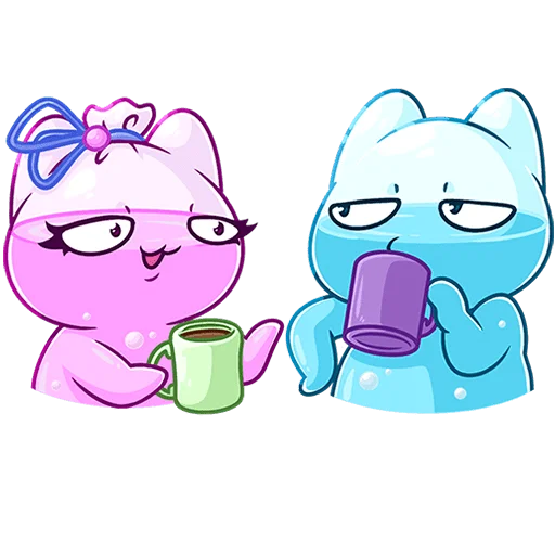 ☕️ Стикер «Шуршащая нежность Без Текста» для Telegram