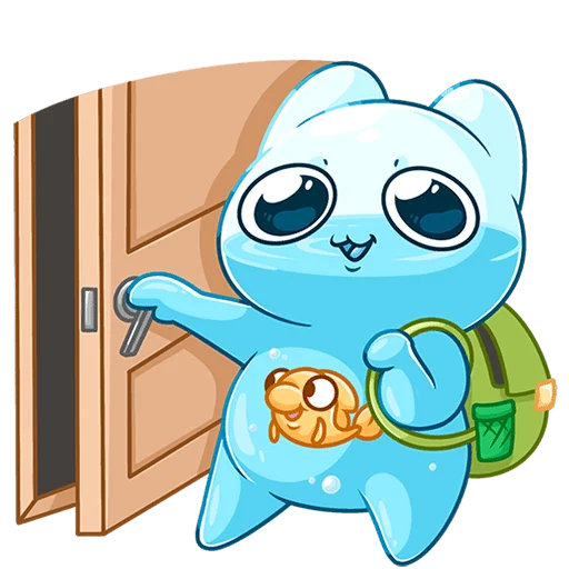 🎒 Стикер «Шуршащая нежность Без Текста» для Telegram