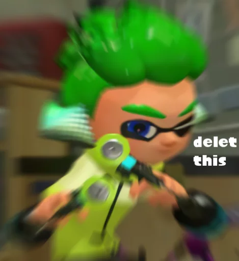 🔫 Стикер «Splatoon stuff» для Telegram