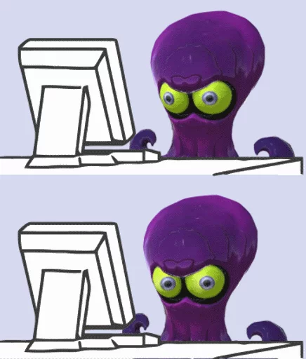 😒 Стикер «Splatoon stuff» для Telegram