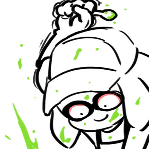 🥄 Стикер «Splatoon stuff» для Telegram