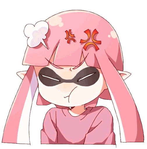😤 Стикер «Splatoon stuff» для Telegram