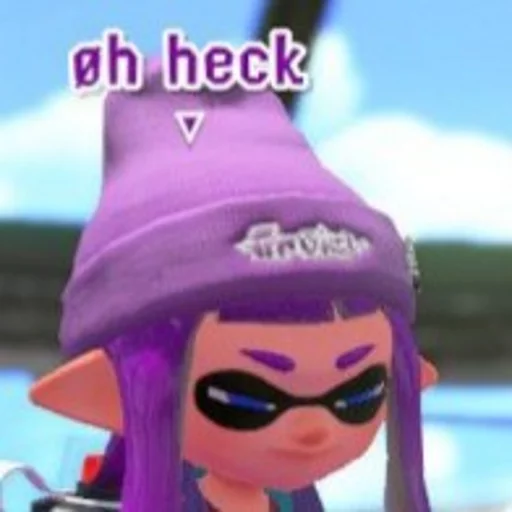 😑 Стикер «Splatoon stuff» для Telegram