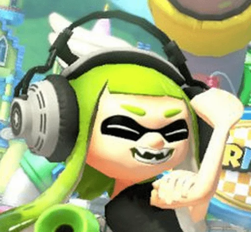 💪 Стикер «Splatoon stuff» для Telegram