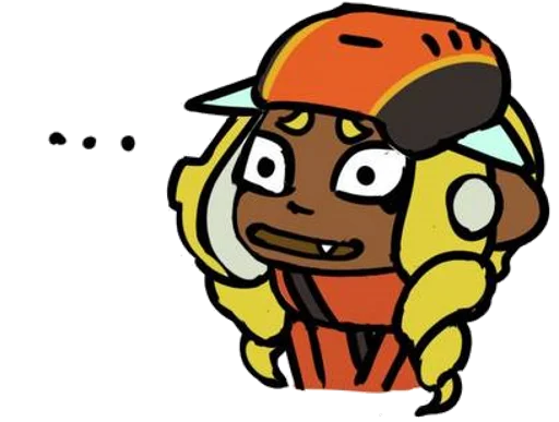 😶 Стикер «Splatoon stuff» для Telegram