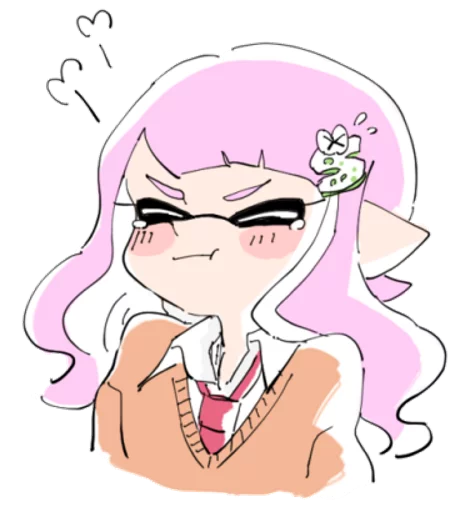😤 Стикер «Splatoon stuff» для Telegram