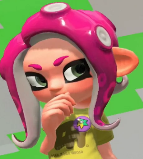 🤔 Стикер «Splatoon stuff» для Telegram