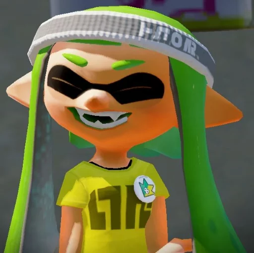 ☺️ Стикер «Splatoon stuff» для Telegram