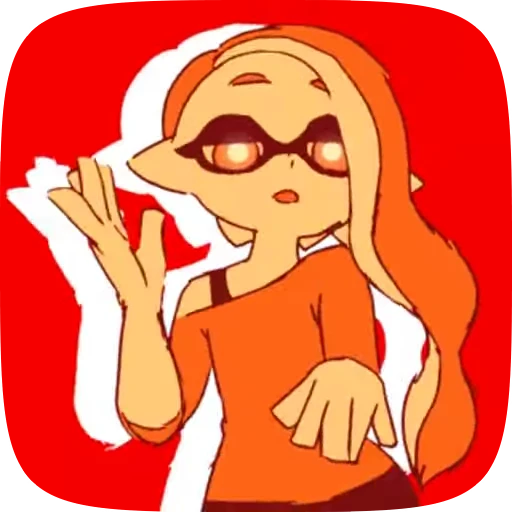 🐙 Стикер «Splatoon» для Telegram