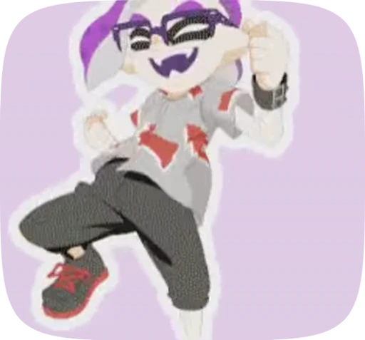 🐙 Стикер «Splatoon» для Telegram