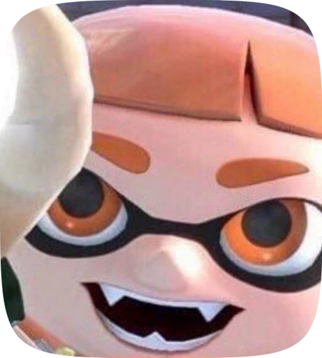 🐙 Стикер «Splatoon» для Telegram