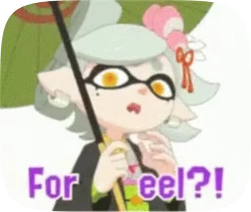 🐙 Стикер «Splatoon» для Telegram