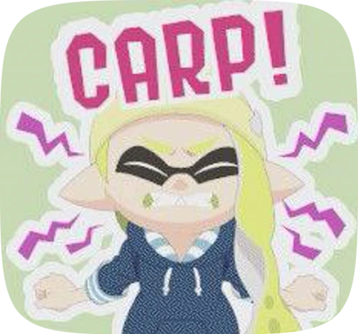 🐙 Стикер «Splatoon» для Telegram