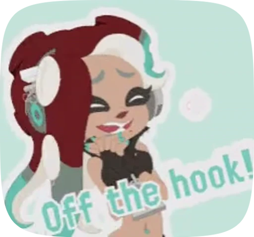 🐙 Стикер «Splatoon» для Telegram