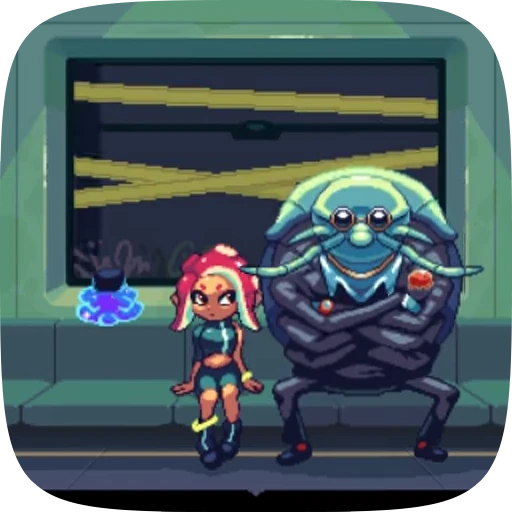 🐙 Стикер «Splatoon» для Telegram