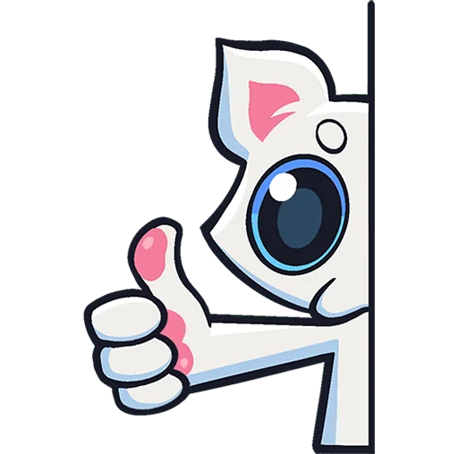 👍 Стикер «Сплитти без надписей» для Telegram