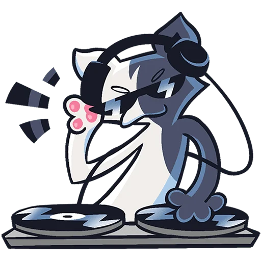 🎧 Стикер «Сплитти без надписей» для Telegram