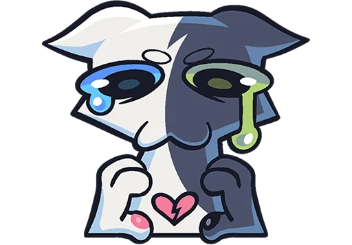 💔 Стикер «Сплитти без надписей» для Telegram